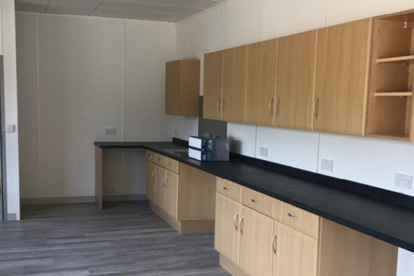 Office joinery in Edinburgh office fit out