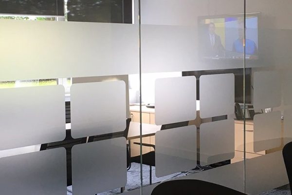 Glazed partitioning in Fareham
