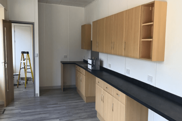 Edinburgh kitchen area for office