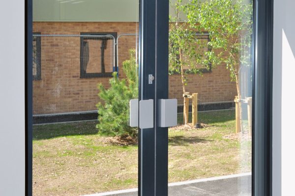 Outside doors in Ringwood office fit out