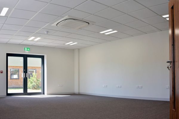 Ringwood office fit out with doors to outside