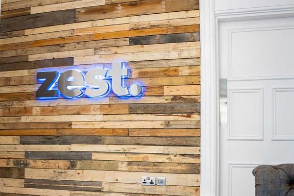 Office redesign for Zest in Bournemouth