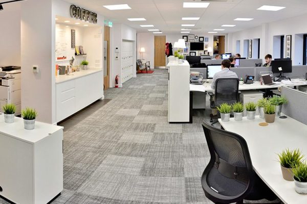 Complete office refurbishment in Poole