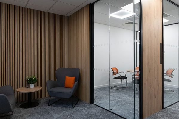 open-plan office design