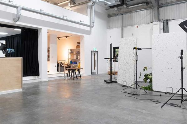 Lush photography studio