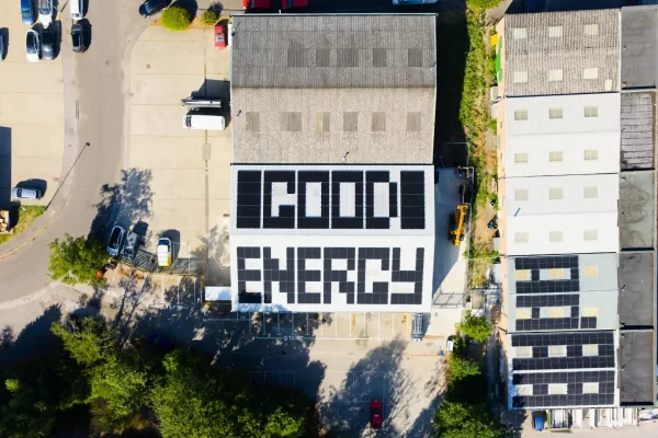 Good Energy solar panels