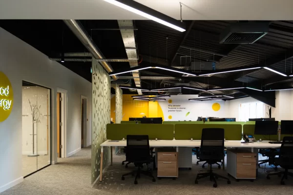 design fit out Good Energy HQ