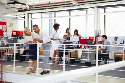 mezzanine floor office design